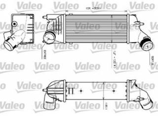 Intercooler , medzichladič stlačeného vzduchu (1.6HDi , 2.0HDi)