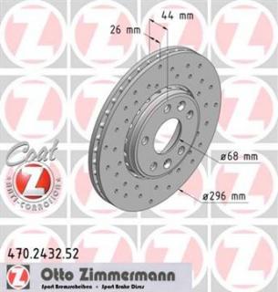 (Sport) Predné brzdové kotúče 2ks (296mm / 26mm)