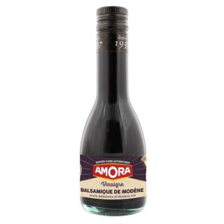 Amora Vínny ocot Balsamico, fľaša sklo 250 ml (609973 Vinaigre Balsamique 25cl - AMORA)