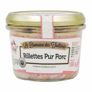 Arnaud Bravčový rillet, Francúzsko, pohár 180g (Rillettes Pur Porc bocal 180g)