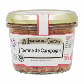Arnaud Vidiecka terina s koňakom, Francúzsko, pohár 180g (Terrine de Campagne bocal 180g)