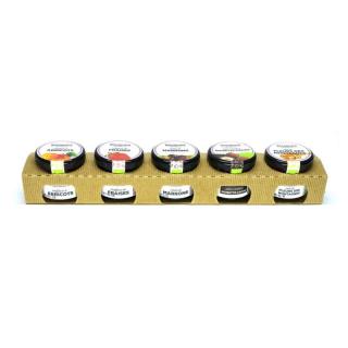 Bioloklock Darčekové balenie prémiových BIO džemov, Francúzsko, 5x30g (gift box 5x30g)