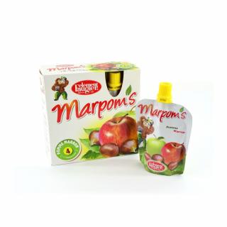 Clément Faugier Gaštanovo jablkové pyré, 4x kapsička 340g (610 Pack 4 : Pomme)