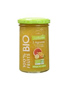 Confit de Provence Džem BIO 100% ovocný tri citrusy, Francúzsko 290g (4512)