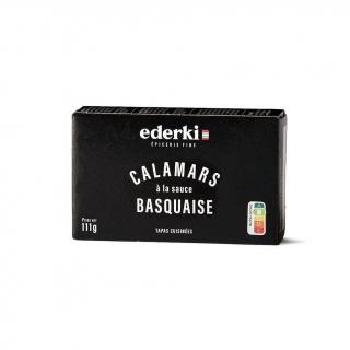 Ederki Kalmáre v tradičnej baskickej omáčke 111g (Calamars a la sauce basquaise 111g)