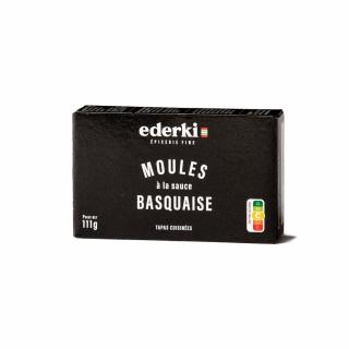 Ederki Mušle v tradičnej baskickej omáčke 111g (Moules a la saue basquaise 111g)