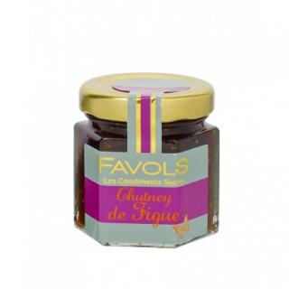 Favols Figové čatní, pohár 50g (40 903 FAVO / Fig chutney (sweet spicey black fig chutney))