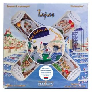 Ferrigno Darčekové balenie 4x morské plody, Francúzsko, 276g (BMTAPAS La Belles de Marseille Gift box 4x Fruit de mer Tapas)