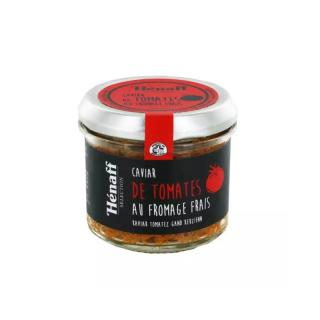 Hénaff Paradajková nátierka s čerstvým ľahkým syrom, Francúzsko, pohár 90g (Caviar de tomates au fromage frais)