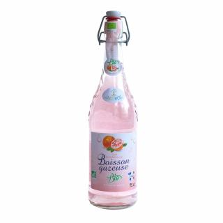 Jardimére Grapefruitová perlivá BIO limonáda s prírodnými arómami, Francúzsko, fľaša 75cl (808770 Boisson gazeuse gout pamplemousse BIO btl 75cl)