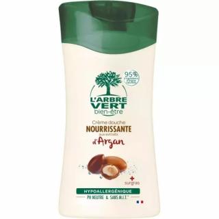 L'Arbre Vert Hypoalergénny sprchový gél s mandľovým extraktom, Francúzsko, fľaša 250ml (792061 Créme douche nourrissante aux extraits d'argan 250ml)