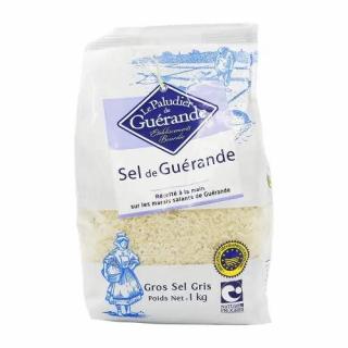 Le Paludier Hrubozrnná morská soľ z Guérande, sušená na slnku, Francúzsko, 1kg (809072)
