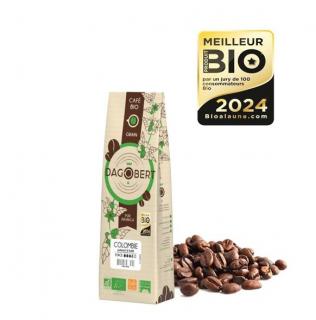 Les cafes Dagobert zrnková káva BIO 100% arabica Colombia, Francúzsko, bag 250g (Organic and fair trade Nicaragua coffee ground)
