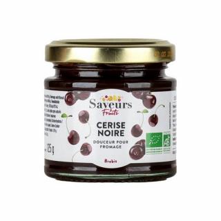 Naturgie Čerešňové čatní (chutney) BIO, Francúzsko, pohár 125g (3505 - Cerise Noire bio)