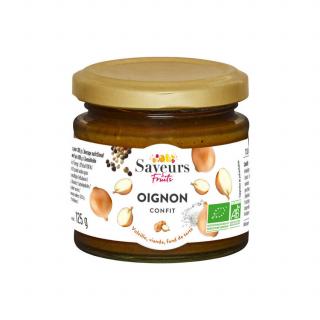 Naturgie Cibuľové čatní (chutney) BIO, Francúzsko, pohár 125g (3181 - Confit d'Oignon bio)