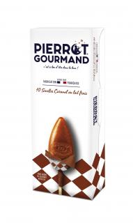 Pierrot Gourmand Limitovaná edícia 10ks karamelových lízaniek, Francúzsko,130g (0 sucettes Caramel Limited Edition)