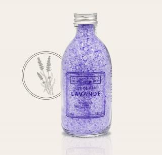 Pilon du Roy Levanduľa revitalizačná soľ do kúpeľa, Francúzsko, 310g (BS01)