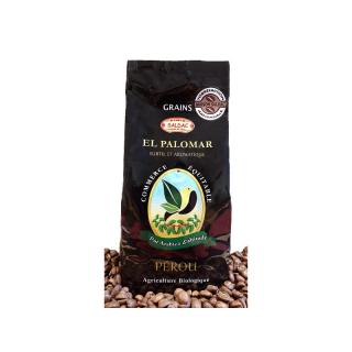 Saldac BIO zrnková káva PERU EL PALOMAR 100% arabica, Francúzsko 250g (CF999 )