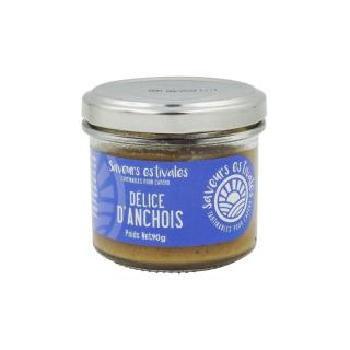 Saveurs Estivales Ančovičkový krém, Francúzsko, pohár 90g (455037 Délice d'anchois pot 90 g. )