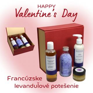 Valentínsky darčekový balíček  Francúzske levanduľové potešenie