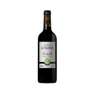 Víno červené Chateau La France AOC Bordeaux Supérieur, Francúzsko 0.375l (Červené suché víno, obsah alkoholu 14,5%, s apeláciou AOC Bordeaux Supérieur.)