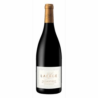 Víno DOMAINE LAFAGE Authentique 2x Gold Medal, červené suché, Francúzsko 0,75l (Authentique)