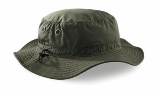 rybársky klobúk zelený