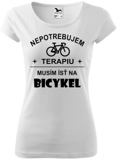 Dámske tričko Terapia Bike (Tričko na bicykel pre ženu)
