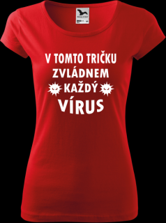 Dámske tričko Vírus výpredaj (Posledné kusy!)
