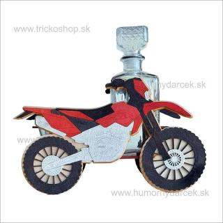 Drevená motorka cross (Darček pre motorkára)