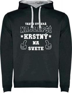 Pánska mikina Takto vyzerá krstný (Mikina pre krstného)
