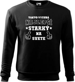 Pánska mikina Takto vyzerá starký (Mikina  Essential 300)