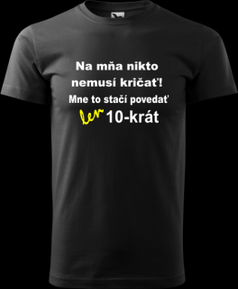 Pánske tričko 10krát (Humorné tričko pre muža)