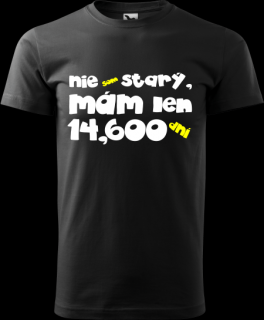 Pánske tričko  40r tisíce dní (Tričko k 40 narodeninám)