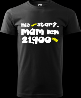 Pánske tričko  60r tisíce dní (Tričko k 60 narodeninám)