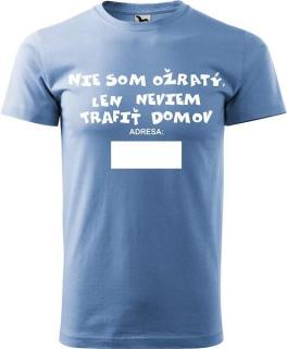 Pánske tričko Adresa výpredaj