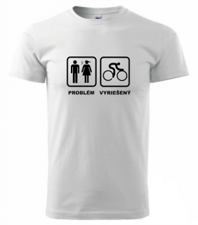 Pánske tričko Cyklo Problém vyr. výpredaj (Tričko pre cyklistu)