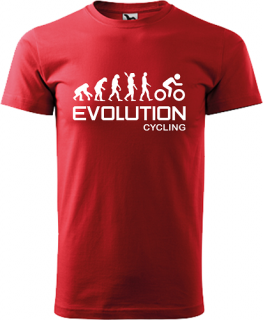 Pánske tričko Evolution Cyklista (Tričko pre cyklistu)