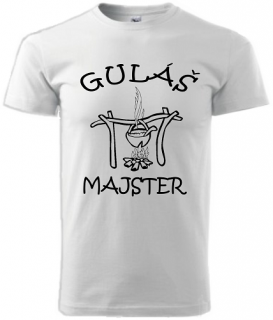 Pánske tričko Guláš majster (Guláš majster)