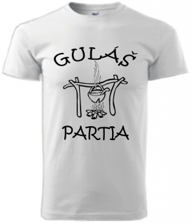 Pánske tričko Guláš partia (Tričká na Party)