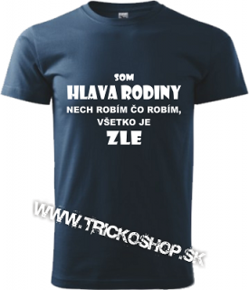 Pánske tričko Hlava rodiny (Hlava rodiny)