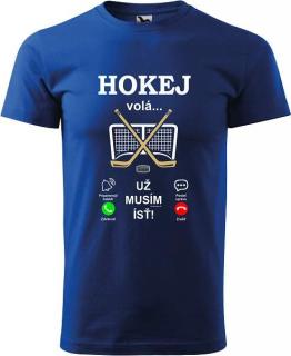 Pánske tričko Hokej volá (Tričko HOKEJ)