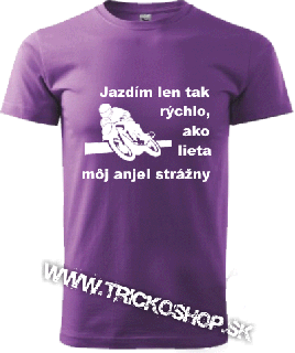 Pánske tričko Jazdím Moto (Tričko pre šoféra s autom)