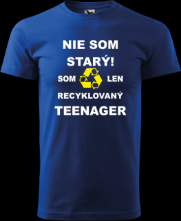 Pánske tričko k narodeninám Recyklovaný (Darček k narodeninám)