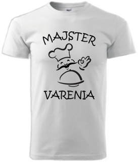 Pánske tričko Majster varenia (Darček pre kuchára)