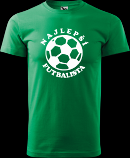 Pánske tričko  NAJLEPŠÍ FUTBALISTA (Tričko pre futbalistu)