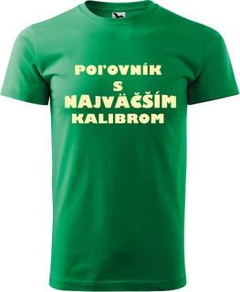 Pánske tričko Poľovník s kalibrom výpredaj (Tričko pre poľovníka)