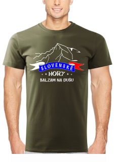 Pánske tričko Slovenské Hory (Tričko na Hory)