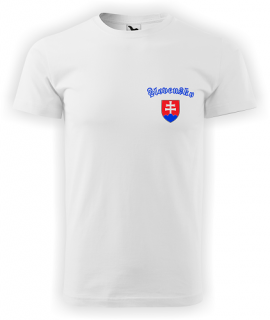 Pánske tričko Slovensko znak logo (Slovenské tričko s logom SK)