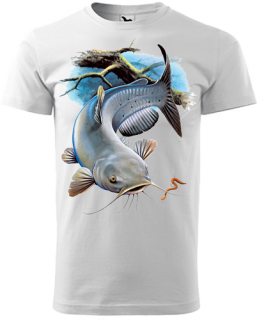 Pánske tričko Sumec (Darček pre rybára)